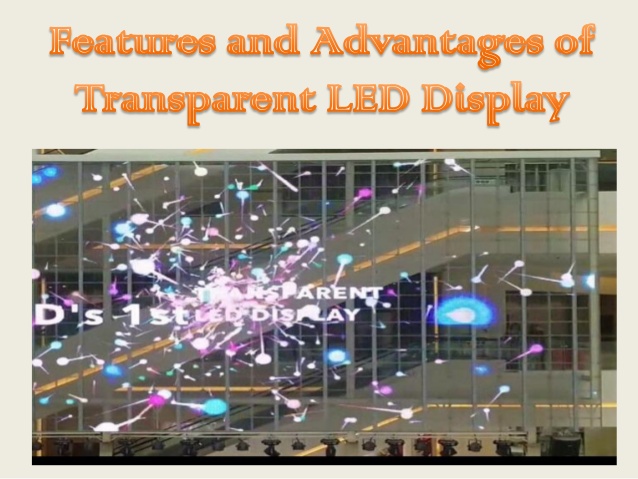 Indoor Transparent LED Display Screen