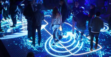 interactive LED floor