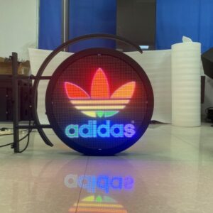 P4.68 Double Side Circular Round LED Display Sign Double Sides Circle LED Screen - Image 5