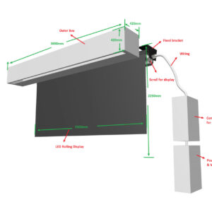 Portable Foldable LED Screen LED Rolling Display - Image 7