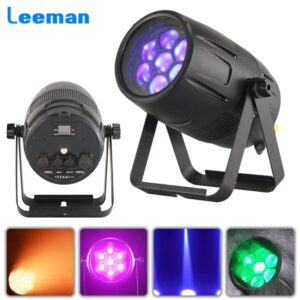 IP65 Waterproof 7X40W LED RGBW 4in1 Wash Beam Zoom Effect Par Lights Aluminum Case Strobe DMX Music Dj Disco Stage Chirstmas Background - Image 1