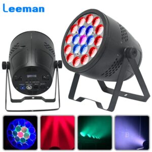 LED 19x15w RGBW 4in1 Wash Zoom Flat Par Light Strobe Effect Dj Party Stage Lighting DMX512 Sound Control Holiday Lamp Dyeing - Image 1